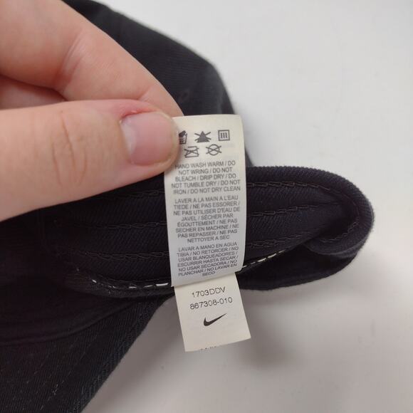 Nike Classic 99 Drifit Hat Size L/XL Black Embroidered Z Soccer Logo - Picture 11 of 11